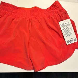 NWT - Lululemon Track That Mid-Rise 5" Short - Pale Raspberry - Size 10